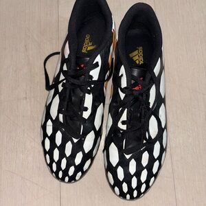 Adidas Black and White Athletic Shoes